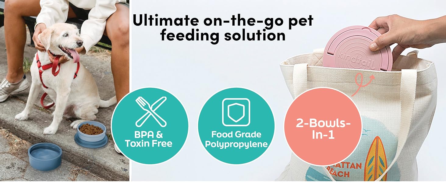 UItimate on-the-go pet feeding solution