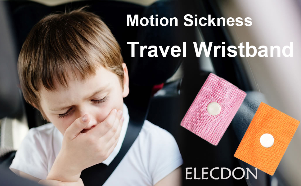 Motion Sickness Bands for Kids, Nausea Wristbands Car Sickness Bracelet