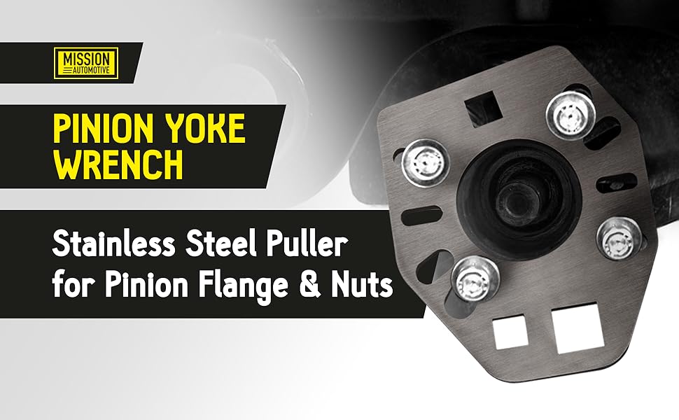 Mission Automotive Stainless Steel Pinion Yoke Wrench Tool