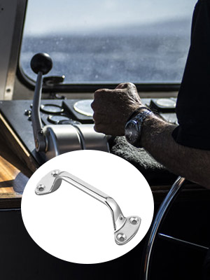 Maniglia Bagno Acciaio Inox 316 - Per Yacht, Camper O Casa, 7,9 Pollici