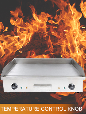 2- Temperature control knob