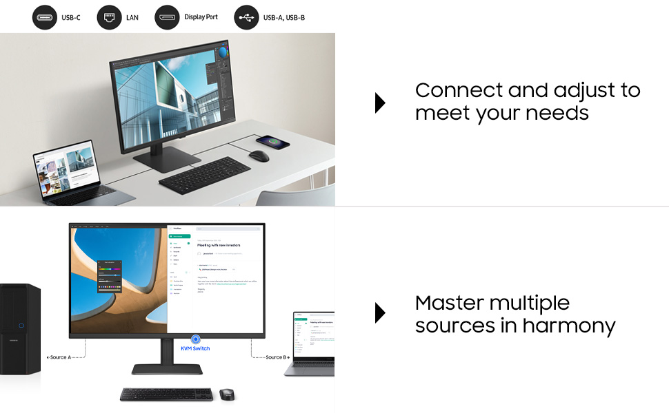 USB-C and LAN Port