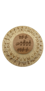 Sign Language Cipher - ASL Decoder Wheel