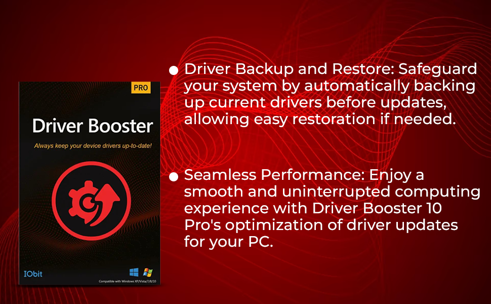 Driver Booster 10 PRO 1 Driver Updater Update Drivers & Game