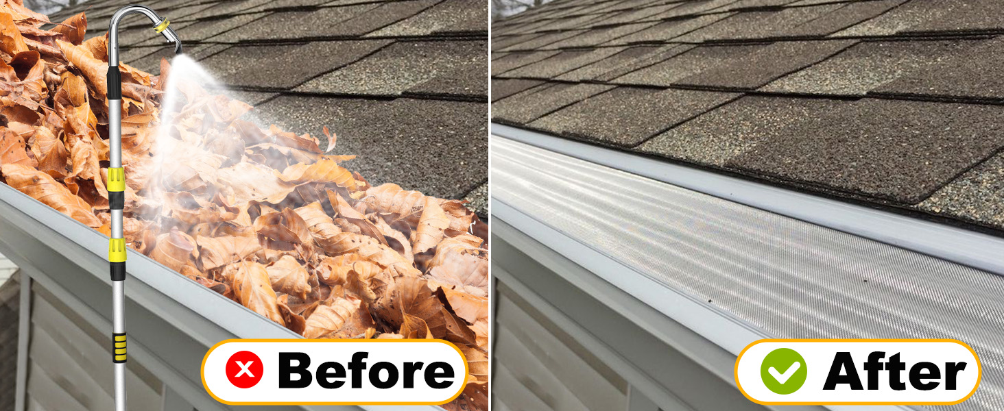 gutter cleaning tools