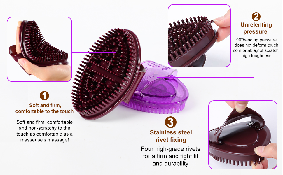 Full Body Relaxation Meridian Massage Brush