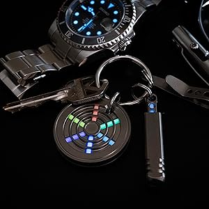 アクセサリー TI TEC Accessories - T311-6X Isotope Atom - Titanium - Fob