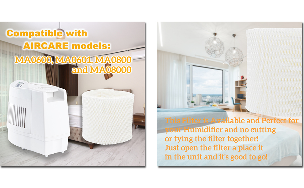 PERTF Humidifier Filter MAF2 2 Pack Replacement for Essick