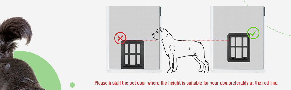 screen doggy door
