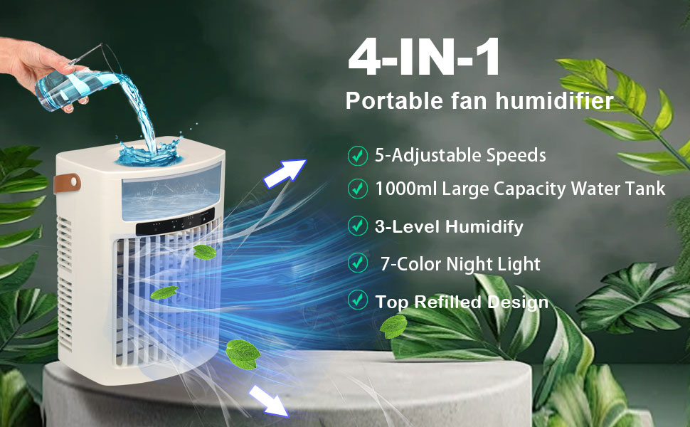 Fan humidifier