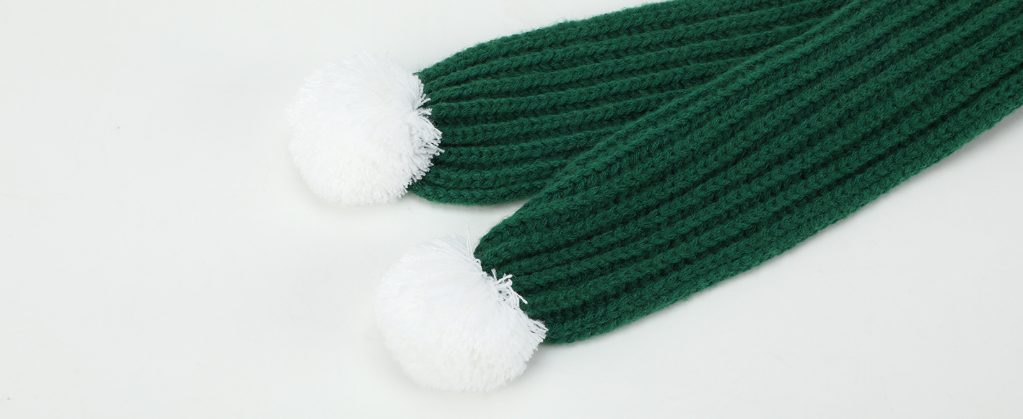 HYLYUN Christmas Pet Scarf 2 Pieces Knitted Pet Collar Winter Cat Neck Warmer Red Green Pet Scarf Puppy Cat Costume Accessories Mini Knitted Scarf for Small to Medium Sized Pets 16 Christmas Pet Scarf