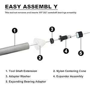 Universal Cam Bearing Removal and Installation Tool