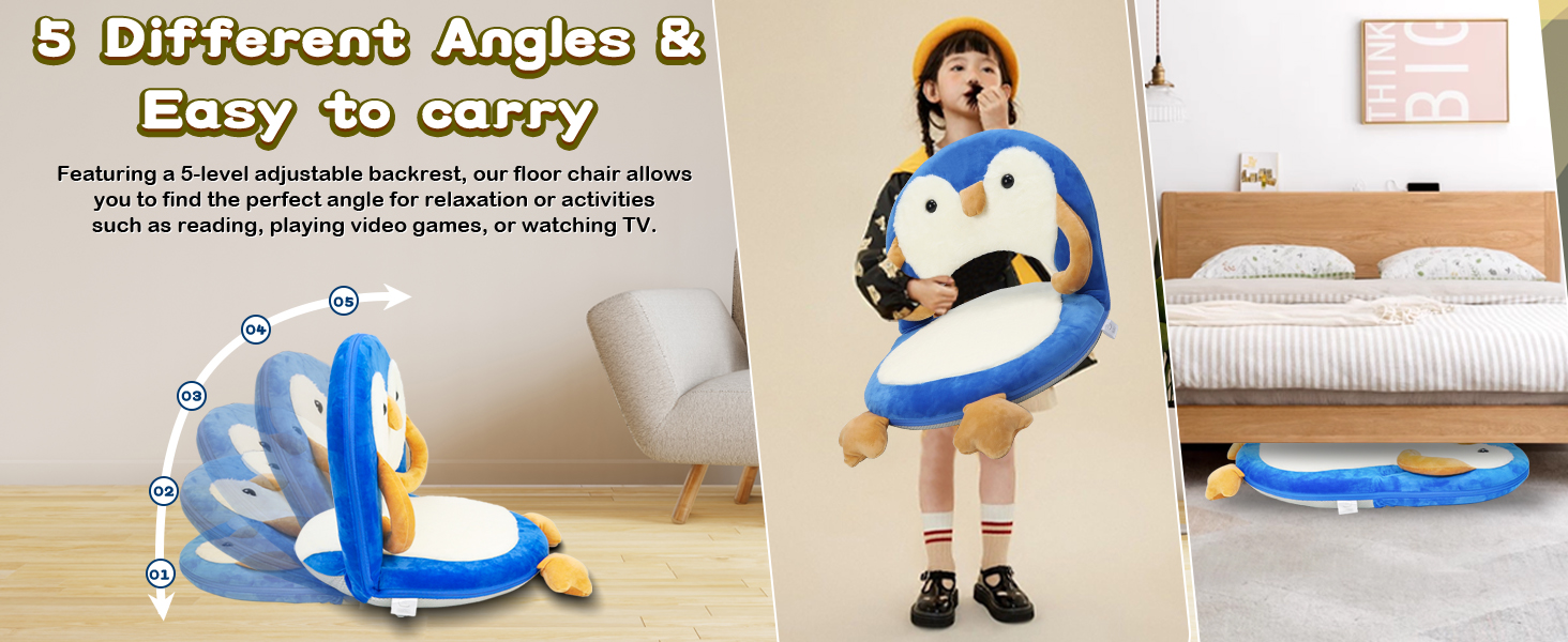 floor chair with back support