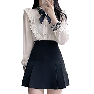 pium フリルカラードットチュールブラウス　ピンク　地雷　量産型 pium フリルカラードットチュールブラウス ピンク 地雷 量産型