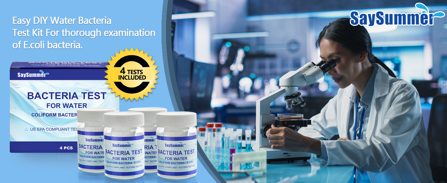 bacteria water test kit