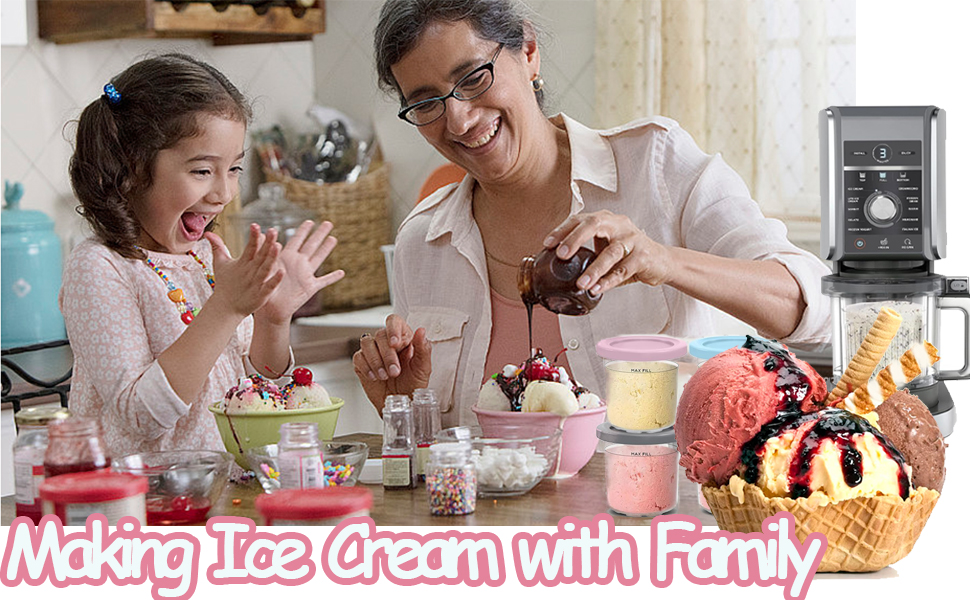 DIY making ice cream