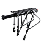 Bike Rear Rack Bicycle Rear Back Seat Luggage Rack Holder Carrier Panniers Bags Luggage