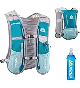 JEELAD Running Hydration Vest Trail Running Backpack BPA-Free Leak-Proof Running Water Bottles fo...