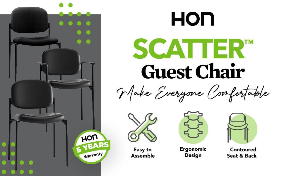 Amazon.com: HON Scatter Office Chairs for Guests, Lobby