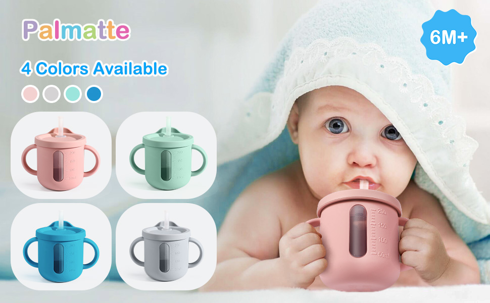 Palmatte Baby Led Weaning Supplies Baby Toddler Cups with