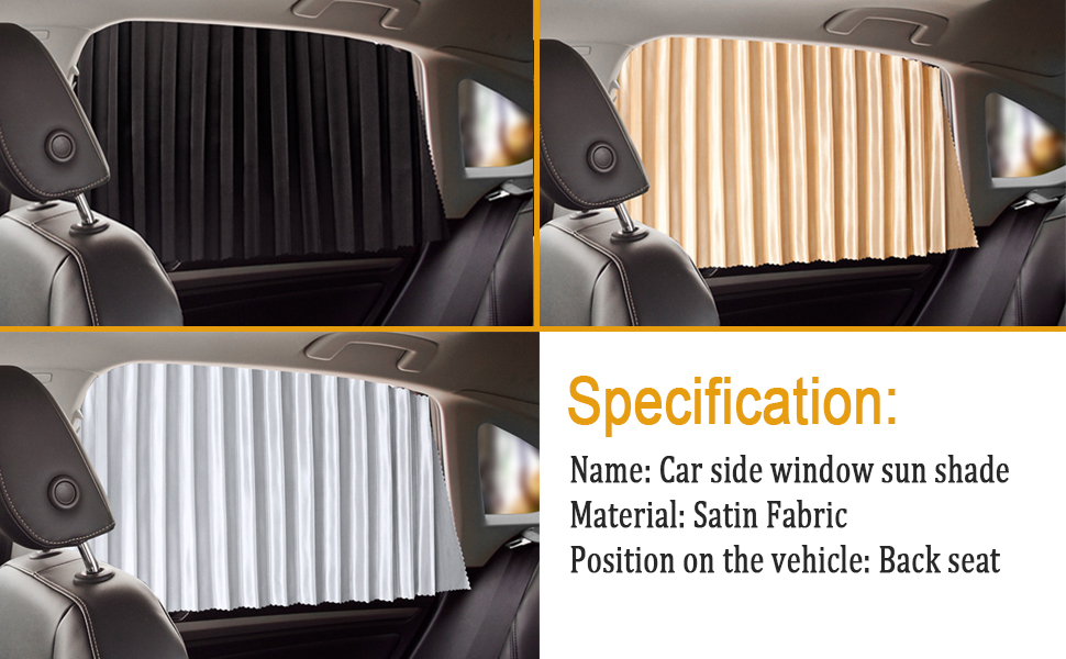 Car side window sun shade 