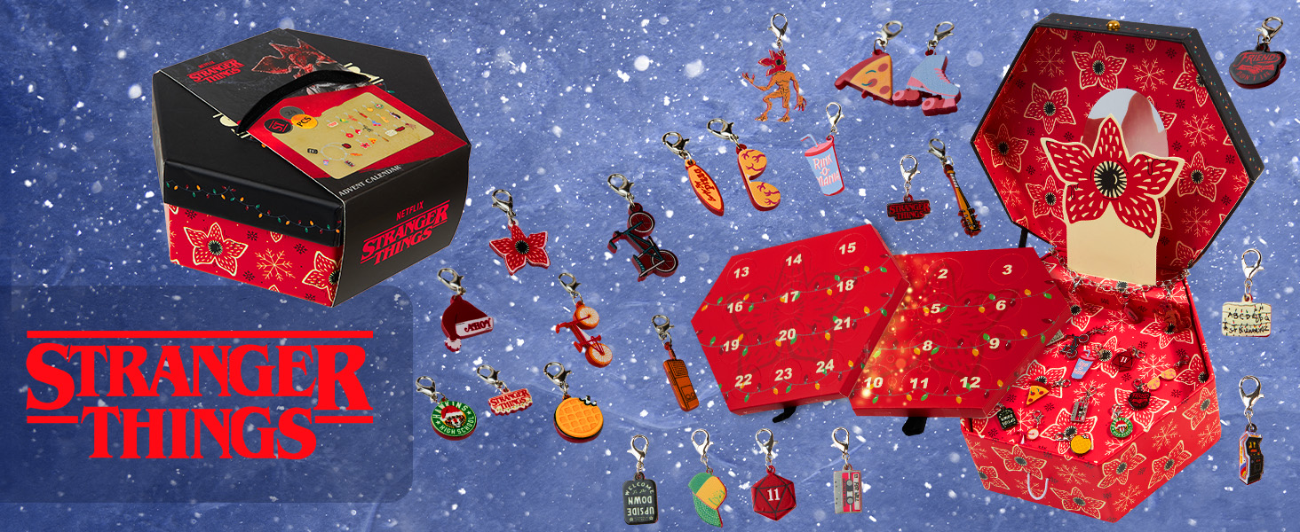 Stranger Things Advent Calendar 2025 Girls Teens Jewellery Christmas Stranger Things Advent Calendar 2025 Girls Teens Jewellery Christmas