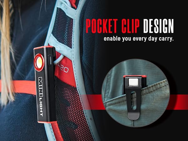pocket clip flashlight