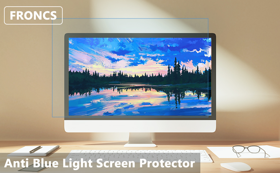 Anti Blue Light Computer Screen Protector Anti Glare Screen