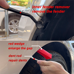 dent puller;dent rod;dent repair kit;dent puller kit;car dent repair kit;pdr kit;hail damage repair