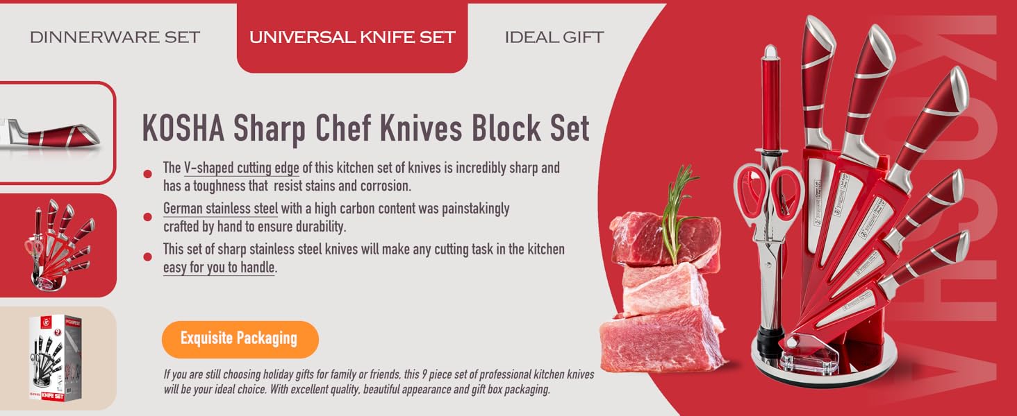 knife and scissor set