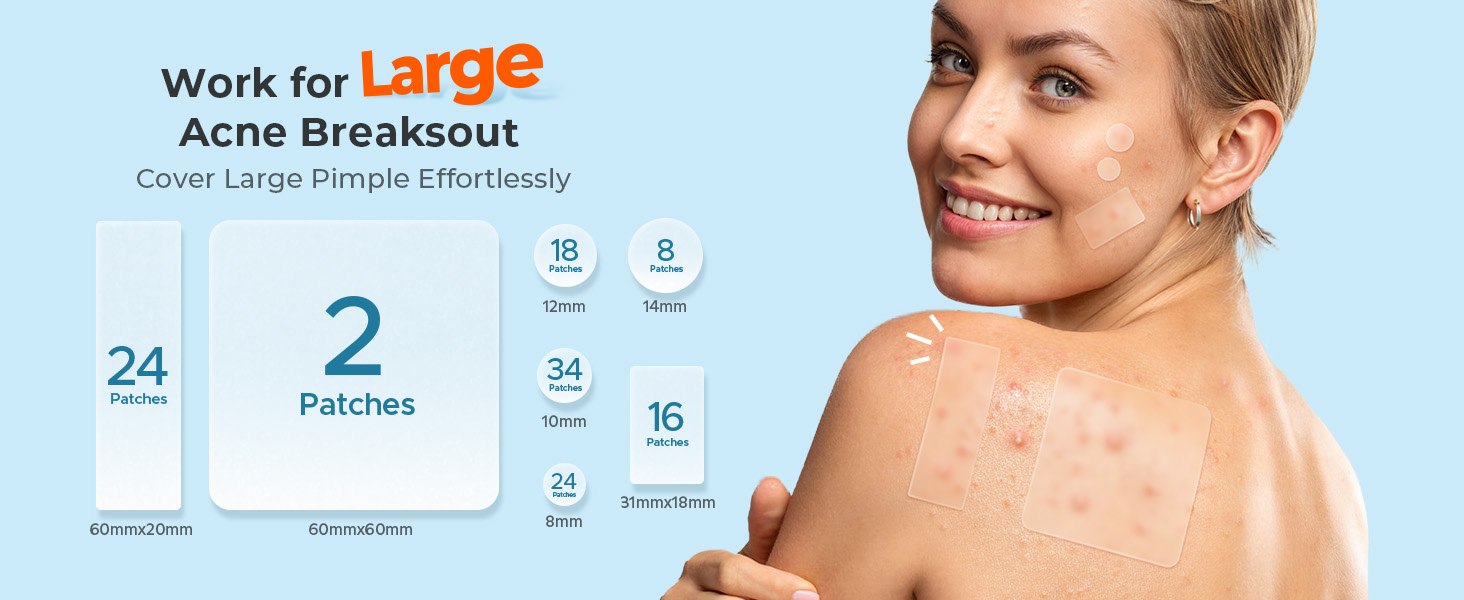Large Pimple Patches
