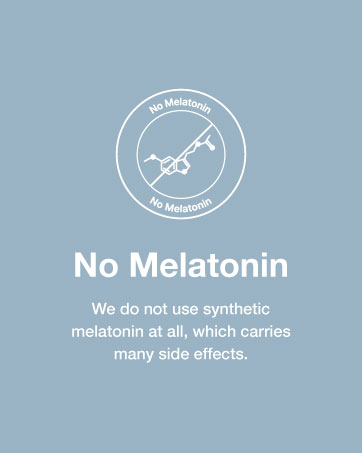 No melatonin