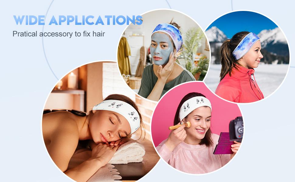 makeup headband for washing face