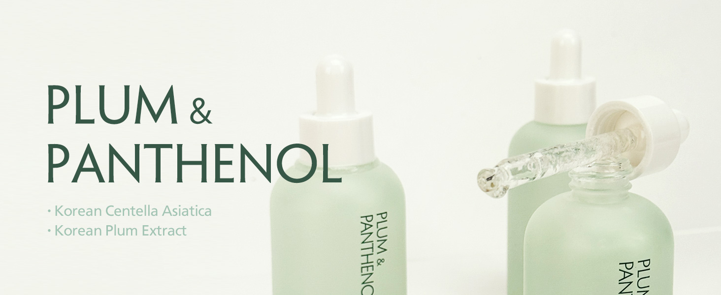 PLUM &amp; PANTHENOL Calming Ampoule