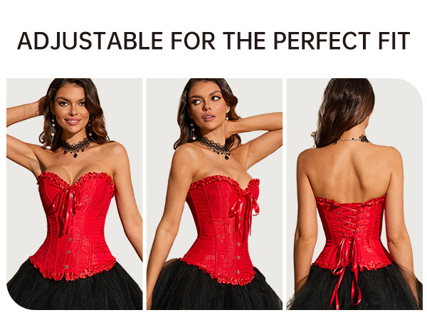 Amazon.com: SZIVYSHI Corset Tops for Women, Bustier