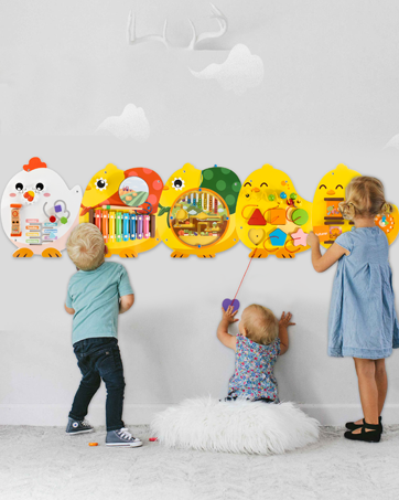 Wooden Wall Toy