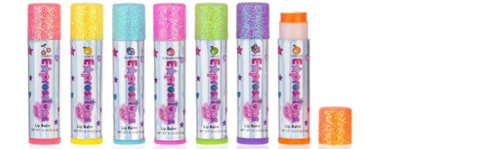 flavored lip balms