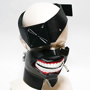 Amazon.co.jp: マスク 東京喰種 金木研 コスプレ ゴム立体