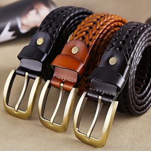13-14 creature belts man ledar original gents reversible black men's bellet balte 