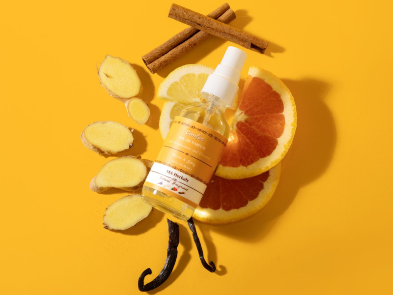 ma herbals natural fragrance comfort cinnamon frankincense tobacco vanilla gourmand perfume