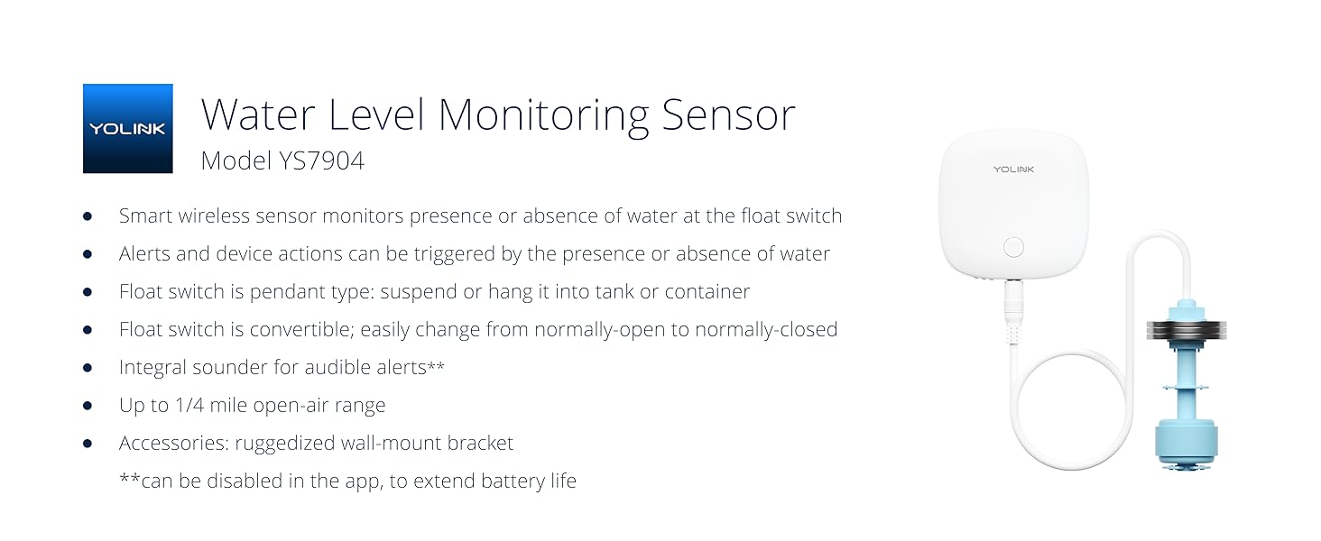 water level monitoring sensor overview