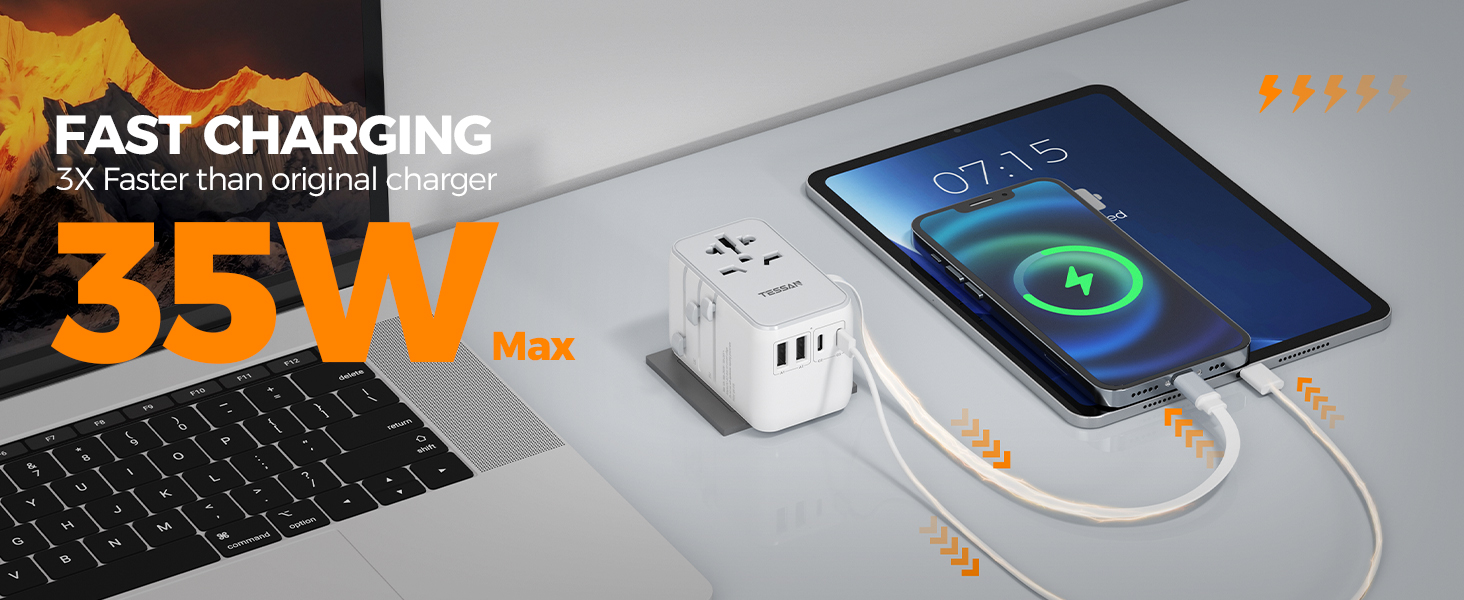 35W fast charging