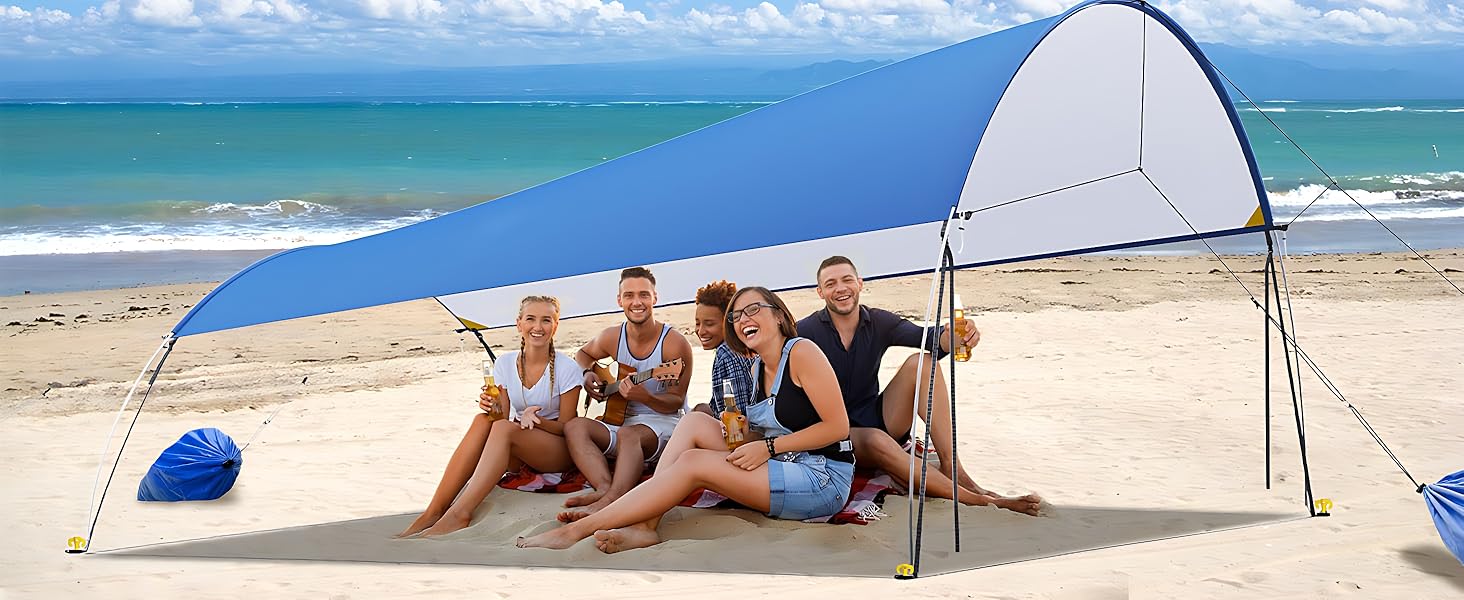 beach tent sun shelter