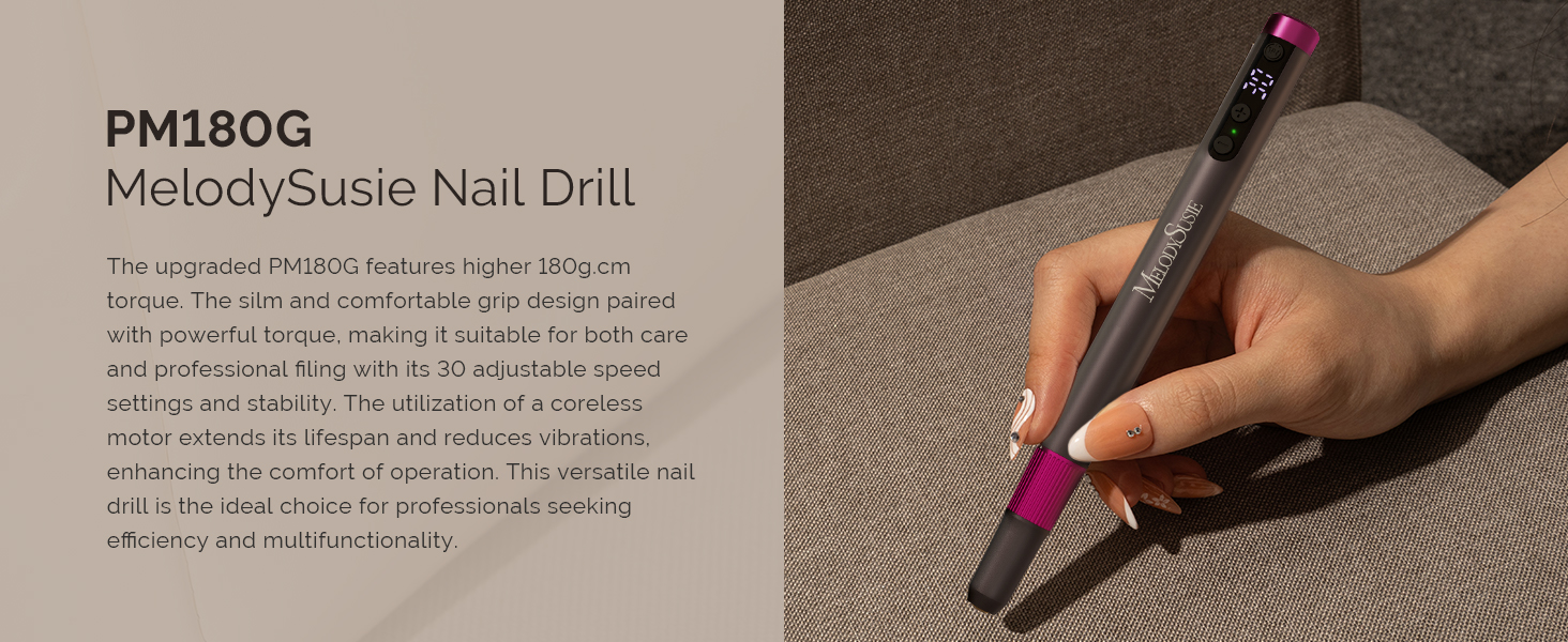 MelodySusie Electric Nail Drill