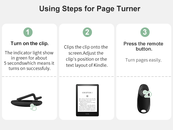 gooseneck kindle holder with remote page turner
