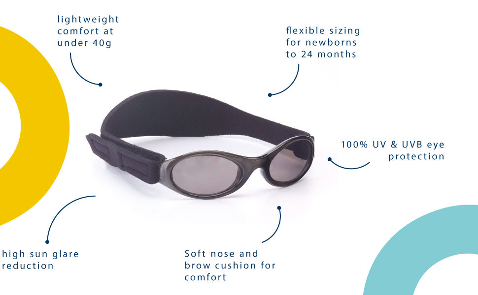 girls childrens 0-3 6-12 3-6 12-18 sunglasses shades safety sensitive sensitivity