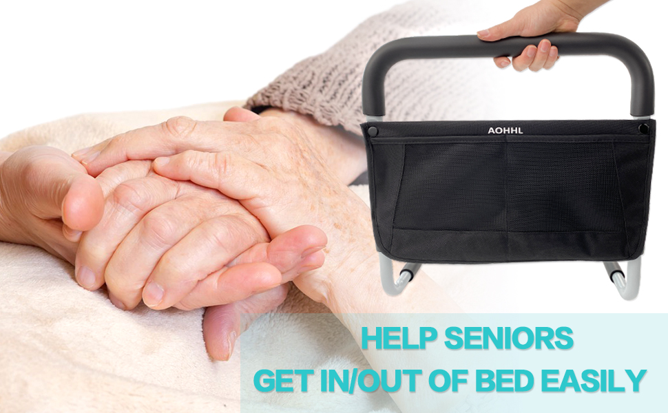 Bed Rails for Elderly Adults Safety with Adjustable Heights