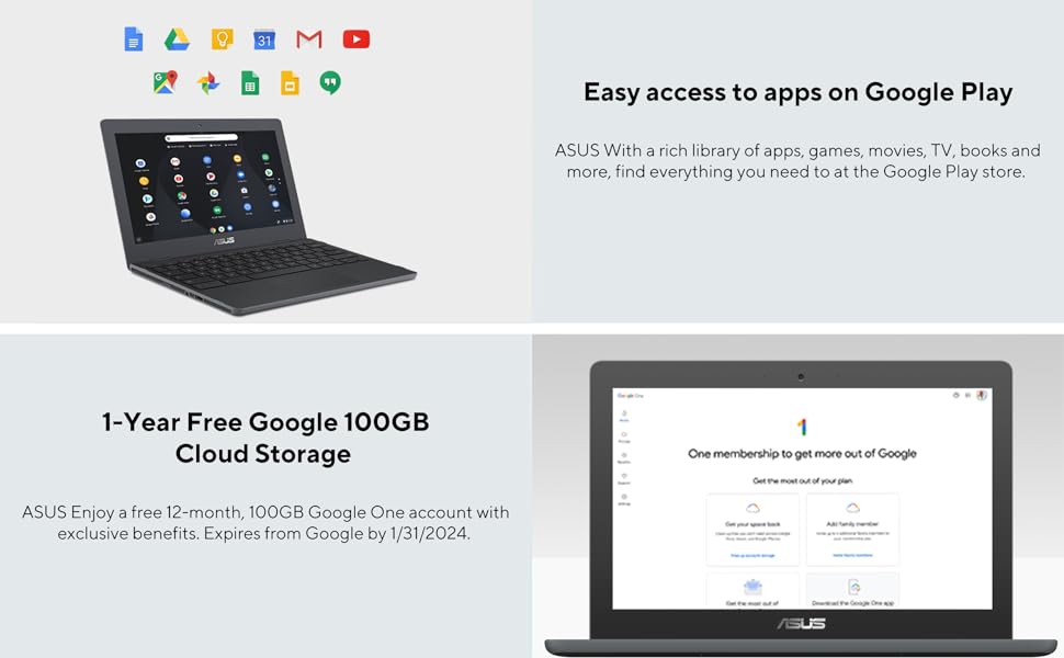 ASUS Chromebook C204, 11.6