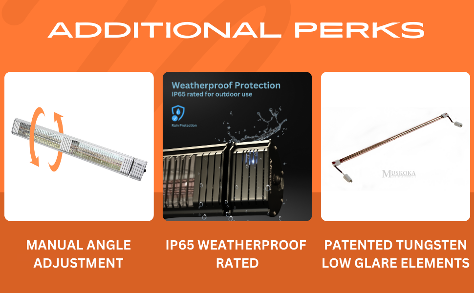 Infrarot-Terrassenheizung