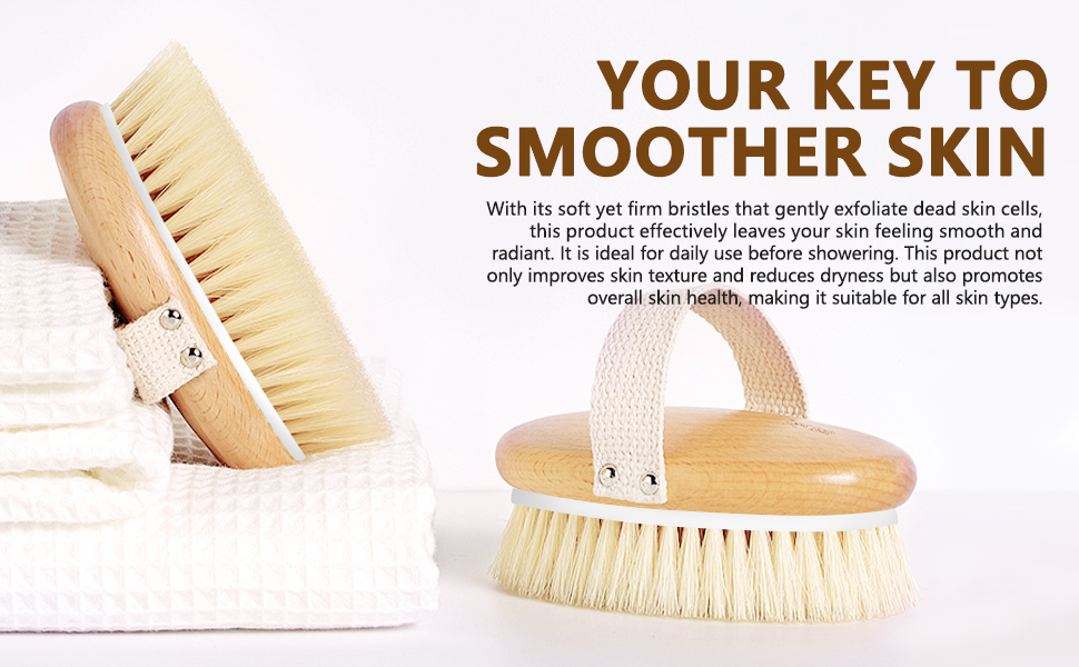 shower brush wet and dry brushing